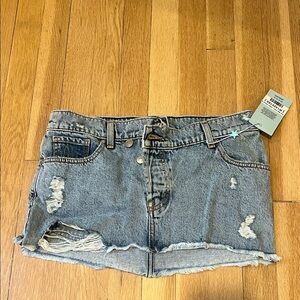 REVICE Blue Denim Shorts